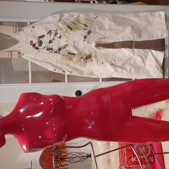 Dixie splattered overalls - Picture 1 of 9
